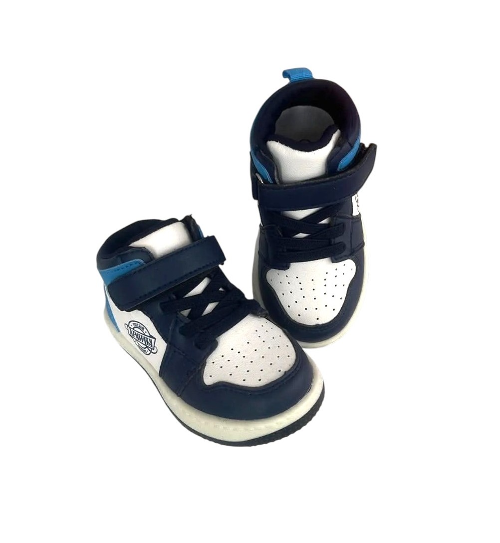 детски обувки CQ117 NAVY/WHITE- APAWWA — изглед 3